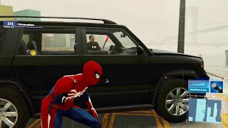 Marvels SpiderManTurf WarsEavesdrop on HHs Men Walkthrough [upl. by Anaujat]