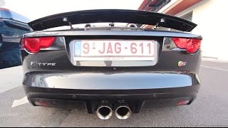 Jaguar FType V6 S Hard Revving [upl. by Krissy]