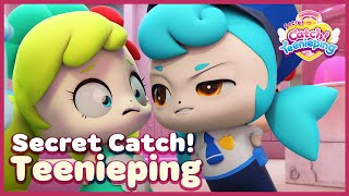 Secret Catch Teenieping 🔑Ep12 FREEZE JUSTICEPING💘 [upl. by Aerdnod]