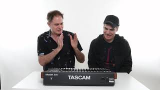 Tascam Model 24  Unboxing and feature exploration [upl. by Waugh]