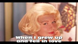 Doris Day  Que Sera Sera Lyrics On Screen [upl. by Ainod101]