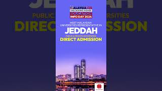 Malaysian Higher Education Info Day at Jeddah en [upl. by Yablon95]