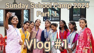 Vlog1 Sunday School Camp 2024 Korba 4k  Part1 christanshorts vlogger vlogging vlogs [upl. by Wake544]