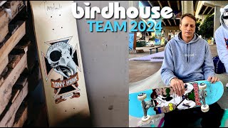 BIRDHOUSE SKATEBOARDS TEAM 2024  Tony Hawk Jaws Walker Loy Armanto Hale Sloan Team Spotlight [upl. by Vincenty]