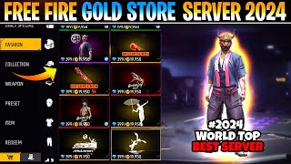 BEST GOLD SERVER OF FREE FIRE IN 2024 😱😍  FREE FIRE CHINA TAIWAN JAPAN SERVER  GARENA FREE FIRE [upl. by Dick]