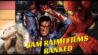 SAM RAIMI Filmography RANKED [upl. by Jannel]