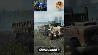 Giant Truck vs Mud snowrunner snowrunnerindonesia shorts logitechg29 gameplay offroad gaming [upl. by Grantham]