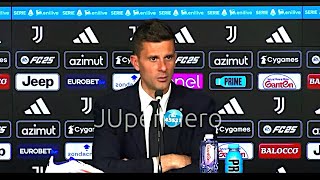 THIAGO MOTTA post JuveTorino 20 conferenza stampa quotParte tutto dal centrocampo Giuntoli dissequot [upl. by Aniret]