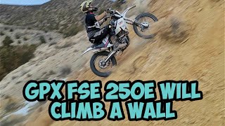 Climbing the Mines  GPX Moto FSE 250  Part 2 [upl. by Keynes]