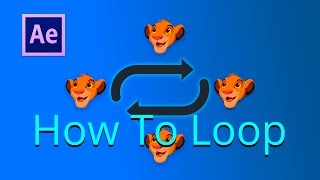 How To Loop Footage In After Effects [upl. by Nidia]