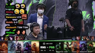 RNG vs PGG  2021 MSI Groups Day 4  Twitch VOD with Chat [upl. by Konyn]