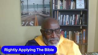 The Pastor J Podcast quotRightly Applying The Biblequot [upl. by Antonius]