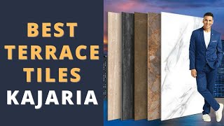 best terrace flooring tiles 2021 by KAJARIA terracetiles moderntiles [upl. by Gniy]