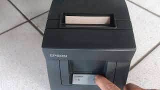 IMPRESSORA TERMICA FISCAL EPSON TMT81F [upl. by Lowson]