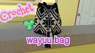 กระเป๋าวายูสอนถักกระเป๋าวายู  wayuu bag Malee DIY part1 [upl. by Trelu]