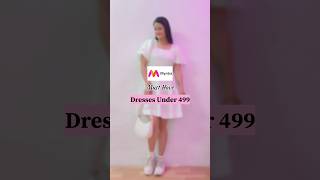 Myntra Dresses Under 499 myntradresses myntradresshaul myntradress womendress [upl. by Jeaz]