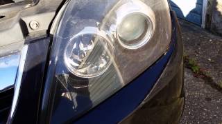 Vectra C headlamp bulb change made easy [upl. by Schrader]