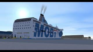 Olbia  Genova Moby Wonder [upl. by Canice]