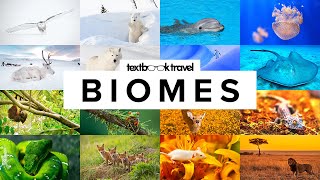 11 Types of Biomes and Their Animals with Maps [upl. by Oloap]