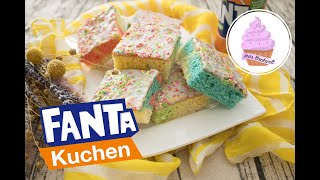 Bunter Fantakuchen  backen mit Kinder  Kindergeburtstagskuchen  Inas Backwelt [upl. by Airotnahs312]