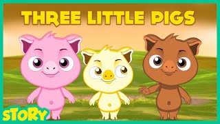 THREE LITTLE PIGS  Moral Story For Children  Short Stories For Preschoolers  Mumbo Jumbo [upl. by Abramo507]