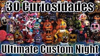 30 Curiosidades Ultimate Custom Night  Five Nights At Freddys 7 [upl. by Portwine97]