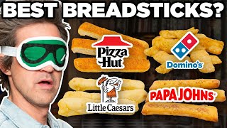 Blind Fast Food Breadsticks Taste Test [upl. by Notwen413]