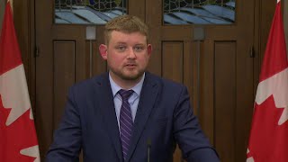 NDP MP Daniel Blaikie discusses his decision to leave federal politics – February 28 2024 [upl. by Proffitt655]