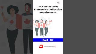 IRCC resuming biometrics collection for people applying for temporary residence IRCCBiometrics [upl. by Ianej742]