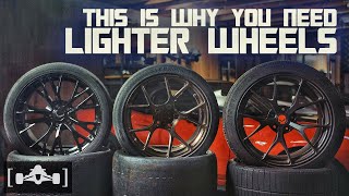 Unsprung Weight and Acceleration  Why You Should Buy Lighter Wheels [upl. by Lakym]