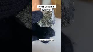 Pyrite crystalelements spiritualhealing crystaltherapy reels shorts viral prosperity [upl. by Latvina]