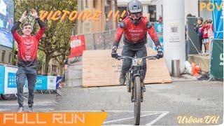 POV Run DH URBAINE de CREST   Je GAGNE la COURSE [upl. by Nivrae26]