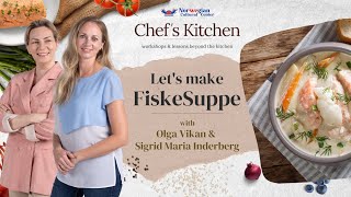 Norwegian fish soup  Bergen fiskesuppe  NСС Chefs Kitchen [upl. by Shipley]