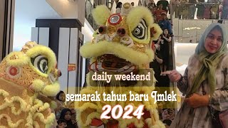 weekendvlog  HARI RAYA IMLEK 2024  SEMARAK ATRAKSI BARONGSAI [upl. by Peednam]