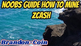 Noobs How to Mine ZCASH Nvidia [upl. by Kered904]