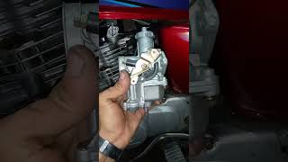 how to install Honda CG 125 double pump carburettor shorts youtubeshorts [upl. by Eislel194]