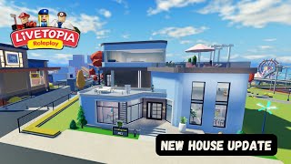 LIVETOPIA NEW HOUSE UPDATE  UPDATE 184  Livetopia Roleplay Roblox [upl. by Aeret]