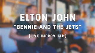 Elton John quotBennie and the Jetsquot 1973 instrumental acoustic cover [upl. by Felita455]