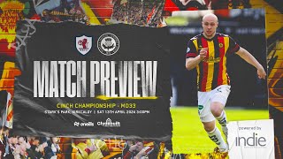 Raith Rovers Preview Kerr McInroy  13th April 2024 [upl. by Aihsena]