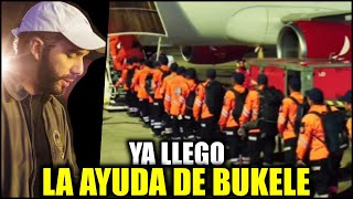 POR TONELADAS LLEGO LA AYUDA DE BUKELE Y ASI LE AGRADECEN [upl. by Eiderf]