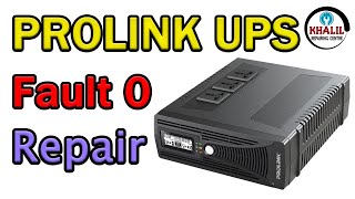 PROLINK UPS 0 Fault Repair  0 Fault UPS Repairing  Khalil Repairing Centre [upl. by Otreblif]