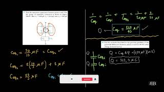 Resuelto Como calcular la capacitancia equivalente de capacitores en serie y paralelo BLACKBOARD [upl. by Ybanrab]