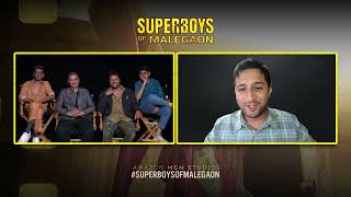 Reema Kagti Nasir Shaikh Shashank Arora amp Varun Grover  SUPERBOYS OF MALEGAON Interview [upl. by Walt939]