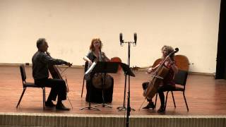 Giacobbe Cervetto Cello Trio in A minor Tido Janssen Katherine Decker and Josephine van Lier [upl. by Suki]