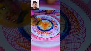 Amazing Spirograph Art 😍 spirograph  asmr shorts shortsfeed painting art [upl. by Aicenav644]