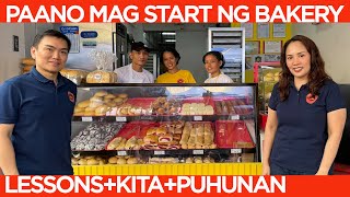 PAANO MAG START NG BAKERY Puhunan  Kita  LESSONS LEARNED [upl. by Ennybor]