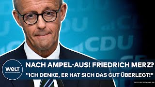 AMPELAUS Friedrich Merz quotIch denke er hat sich das gut überlegtquot  Verena Pausder [upl. by Nnaear75]