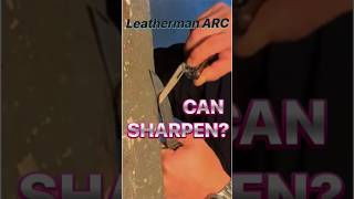 Can you use Leatherman ARC to restore edge and tighten handle on old hunting knife Sharpen [upl. by Feodore]