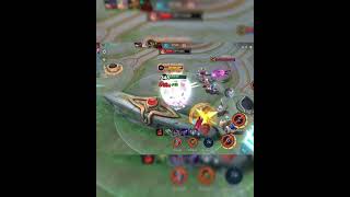 Karrie 1v2 with Lesley and Salena karrie lesley salena shorts mobilelegends [upl. by Atinod355]