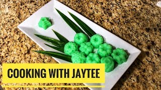 How to Make Chewy Jello  Pandan Flavor  Thach Rau Cau Deo [upl. by Melamed256]